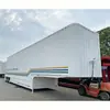 Exportaciones del Fabricante Semirremolques de Transporte de Contenedores de Cuello de Cisne, Vehículos de Transporte de Carga General y Express para Logística, Vehículos con Lona Lateral (Tautliner)