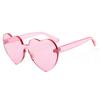 Óculos de Sol Jamie 008 em Formato de Coração Estilo Europeu e Americano Personalizados para Mulheres Lentes Oceânicas Peça Única de PC