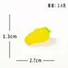 Paisaje Miniatura Verduras y Frutas Artificiales Juguetes de Comida DIY Adornos de Decoración Accesorios de Bolsa Sorpresa Escritorio Fruta Artificial Resina