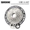 Cassette Piñón Libre Ultraligero para Bicicleta de Montaña Sunshine 10/11/12 Velocidades Bicicleta Velocidad Variable Diente Grande Escalada Rueda Torre