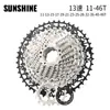 Piñón Volante Sunshine para Bicicleta de Montaña Ultraligero 10/11/12 Velocidades Bicicleta Velocidad Variable Piñón Grande para Subir