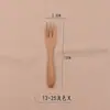 En stock al por mayor cuchara tenedor de madera protección ambiental cuchara de madera para el hogar variedad de cuchara oscura estilo chino nuevo gran cantidad excelente precio