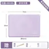 Tapete de Silicona para Amasar, Tabla Gruesa de Plástico de Grado Alimenticio para Amasar, Tapete Antiadherente de Plástico para Masa, Herramienta Doméstica para Estirar y Hornear Masa