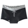 Ropa interior para mujer, Algodón puro, Algodón para niñas Grado 10A Entrepierna antibacteriana, Calzoncillos boxer simples tipo oreja de hongo, finos, amigables con la piel de mujer, para todas las estaciones