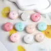 Rueda de cuentas perforadas de 17 x 17 mm con diseño de cielo estrellado en primavera y verano de 2023, accesorios de joyería para bricolaje, bolsa de material al por mayor