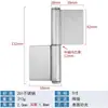Bisagra de bandera de acero inoxidable de 3 pulgadas 4 pulgadas 5 pulgadas bisagra plegable soldada para puertas cortafuegos, sin agujeros, bisagra de bandera desmontable