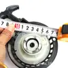 Accesorios para minimoto de 49CC coche deportivo pequeño todoterreno aluminio placa de tracción fácil tirador manual arrancador ignitor con tornillos