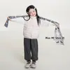 Ropa para niños Nuo Mi Wanzi, pantalones de chándal para niñas, estilo otoño/invierno, pantalones tipo harén casuales, pantalones jogger deportivos, pantalones largos versátiles