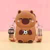 Fabricante de Bolsos Cruzados de Silicona, Monedero de Almacenamiento para Hombro Infantil Kapibara, Bolso para Teléfono Móvil al por Mayor, Pequeños Regalos para Puestos
