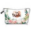 Nueva bolsa de cosméticos transfronteriza para novias, bolsa de lavado de manos, bolsa de viaje portátil y perezosa