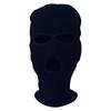 Balaclava de Três Furos Máscara de Tricô de Inverno para Motocicleta para Proteção ao Andar Contra o Frio, Proteção para Rosto e Pescoço
