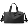 Bolsa de Viagem com Compartimento Separado para Sapatos, Bolsa Grande Capacidade para Natação e Fitness, Bolsa de Viagem Curta Distância com Separação de Seco e Molhado, Bolsa de Bagagem Resistente à Água