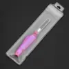 Peine Plegable de Doble Propósito para Cejas Cepillo Doble para Pestañas y Cejas Peine de Plástico para Maquillaje Cepillo para Máscara de Pestañas Cepillo para Pestañas