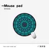 Fabricante de Tapete de Mesa para Laptop Personalizado com Padrão de Mandala Redonda Logo Criativo Atacado Dropshipping