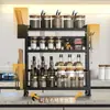 Estante Multiusos para Almacenamiento de Especias de Cocina, Estante Multicapa para Condimentos, Estante de Almacenamiento y Organización de Utensilios de Cocina para Cuchillos y Palillos de Escritorio