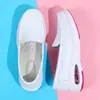 Sapatos de Enfermeira para Mulheres, Verão, Solas Macias, Confortáveis, Respiráveis, Antiderrapantes, Não Cansativos, Solas Grossas, Feitos Sob Medida, Trabalho, Médicos, Brancos, Atacado