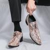 Zapatos de Cuero de Talla Grande Transfronterizos para Hombre, Zapatos de Cuero Casual Juvenil Estilo Coreano, Zapatos Versátiles sin Cordones Estilo Británico de Moda, Zapatos de Moda para Peinadores