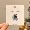 Broche de Peluche de Santa Claus Insignia Ambiente Festivo Accesorios a Juego Árbol de Navidad Muñeco de Nieve Pin Lindo