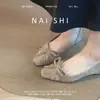 Otoño 2026 Nuevo Estilo Zapatos de Salón de Boca Baja con Lazo Versátiles Estilo Hada Zapatos de Tacón Bajo Modernos Zapatos de Mujer Zapatos de Tacón Bajo para Eventos con Temperamento