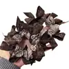 Lazo para el Cabello con Estampado de Leopardo Estilo Coreano para Mujer, Cuerda Elástica de Alto Nivel para Moño, Lazo para Cola de Caballo, Accesorio para el Cabello de Goma