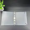 Cuaderno Único A6 con 6 Agujeros, Cubierta Translúcida Escarchada de PP, Páginas Interiores Reemplazables, Cuaderno de Almacenamiento