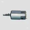 RS555 Motor de Ventilador Lucky Wind Control Remoto Motor de Juguete Motor de Licuadora Motor Miniatura Secador de Pelo Motor DC