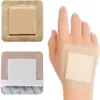 Venta caliente transfronteriza apósito de espuma de silicona marco adhesivo de gel de silicona grande impermeable apósito autoadhesivo para el cuidado de heridas