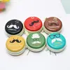 Bolsa de Monedas Redonda Creativa de Hojalata Bolsa de Almacenamiento de Dibujos Animados Auriculares Mini Bolsa con Cremallera Venta al por Mayor Transfronteriza