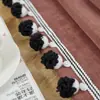 Nuevos Accesorios de Encaje para Cortinas Borlas de Piña Accesorios de Decoración para el Hogar Pequeños Adornos Cuentas Colgantes DIY Borde de Encaje Otros