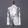 Traje Formal de Tres Piezas para Hombre, Corte Delgado, Atuendo Formal para Actuaciones de Coro, Traje de Negocios de Acetato Imitación Lana