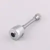 Grifo de Cocina a Prueba de Salpicaduras con Potenciador de Presión, Aireador Universal, Tubo de Extensión de Acero Inoxidable y Boquilla Potenciadora de Presión