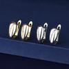 Joias Transfronteiriças Europeias e Americanas Estilo Quente Ins Brincos com Microincrustação de Diamante Brilhante Brincos Coreanos Elegantes para Mulheres