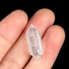 1904-8X20 Furo Grande Seis Colunas Pedra Natural Cristal Joia Prisma Duplo Apontado Pingente Acessório DIY Transfronteiriço
