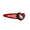 Dibujos animados lindo gato negro y rojo amor cabello roto horquilla ins chica flequillo clip BB clip lateral clip dopamina