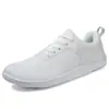 Amazon Zapatos Descalzos de Horma Ancha Suela Ancha Zapatos Integrales de Entrenamiento para Sentadillas Peso Muerto para Hombres y Mujeres Tejido Fly-Knit Talla Grande Deportivos Zapatos de Punta Ancha