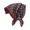 Pañuelo Pequeño Vintage Francés de Algodón y Lino para Mujer, Pañuelo Cuadrado Pequeño para Dedos del Pie, Cinturón Multifuncional para el Cabello, Pañuelo de Seda Decorativo para Fotos en la Playa