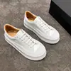 Zapatos Blancos para Mujer Estilo Celebridad Versión Alta de Guangzhou Zapatos Individuales de Plataforma de Piel Genuina Suela Gruesa Oculta para Aumentar la Altura Zapatos Casuales para Mujer