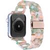 Para Apple applewatch7 correa de reloj D carácter personalidad iwatch765/Se generación resina Correa de reloj pulsera