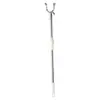 Garfo de roupa Haste para secar roupa Haste de suporte para roupa Doméstico Tipo estendido Haste de garfo de roupa Retrátil Aço inoxidável Haste de recolher roupa Varal de varanda