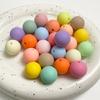 Fosco frisado cor misturada diy Mobile Phone Chain frisado Material Creme Cor Macaroon Hairpin Ring Material