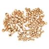 Preserva Cor 18K Contas a Laser Flor de Carro Contas de Flor Pulseira Contas DIY Acessórios de Joia Material Colar Contas Espaçadoras Disco Facetadas