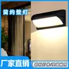 Lámpara de pared LED para exterior, impermeable, para puerta de entrada, balcón, terraza, patio, lámpara de pared exterior, nueva lámpara de aluminio a prueba de humedad de estilo chino