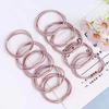 Cuerda para el cabello estilo coreano fresco, joyería que combina con todo, anillos para el cabello, tocados, banda de goma elástica simple, tocado de cola de caballo