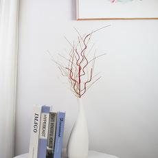 Novos acessórios de simulação de plantas, acessórios de arranjo de flores de barba de dragão, suprimentos de decoração de Natal, layout de evento de festa, acessórios de pó de ouro