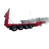 Fabricante Exporta Comercio Exterior Semirremolque de Plataforma Baja Maquinaria de Ingeniería Equipo Remolque de Transporte Transfronterizo África y Asia Central