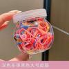 Diadema Elástica Pequeña Desechable para Niños Bebé Princesa Lazo Cabeza No Daña el Cabello Banda Elástica Grande Anillo para el Cabello para Mujeres