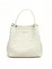 2026 Nuevo Diseño de Nicho Bolso Tejido Moda Versátil Bolso de Hombro Cruzado Bolso Cubo Bolso Casual
