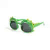Gafas de Sol para Niños Nuevas Lindas de Pequeño Dinosaurio Marco de Silicona Suaves Cómodas Resistentes a UV Polarizadas Personalizadas