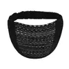 Faixa de Cabelo Branca de Aba Larga para Cobrir Cabelos Brancos e Cabelos Quebrados Elástica para Lavar o Rosto e Sair Simples Antiderrapante Headband de Pressão para Cabelo Lenço de Cabeça Aro de Cabelo Feminino