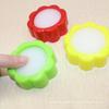 Plum Blossom Style Wet Hand Wet Sponge Wipe Dispenser Esponja Cilindro de Mergulho de Água Ponto de Cilindro de Mergulho de Dinheiro Caixa de Água Exame Banco Contagem de Dinheiro